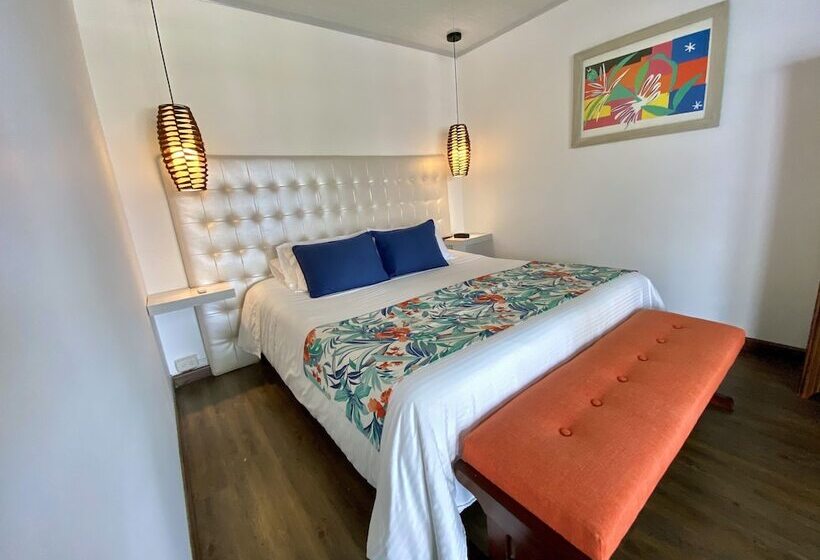 带城市景观的标准间, El Mirador Del Cocora