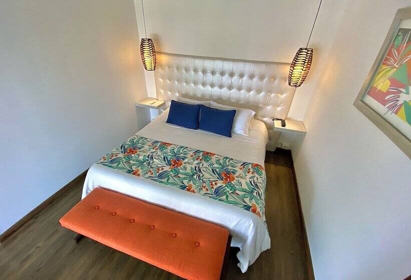 带城市景观的标准间, El Mirador Del Cocora