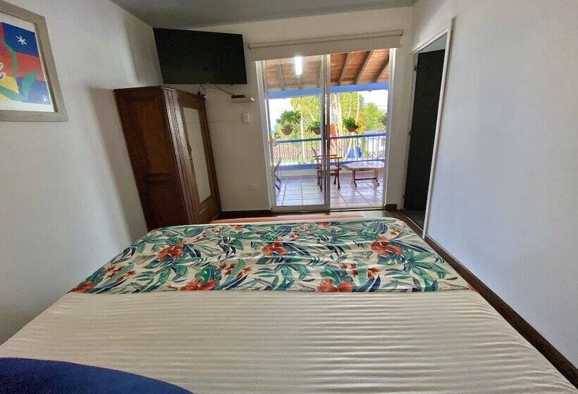 带城市景观的标准间, El Mirador Del Cocora