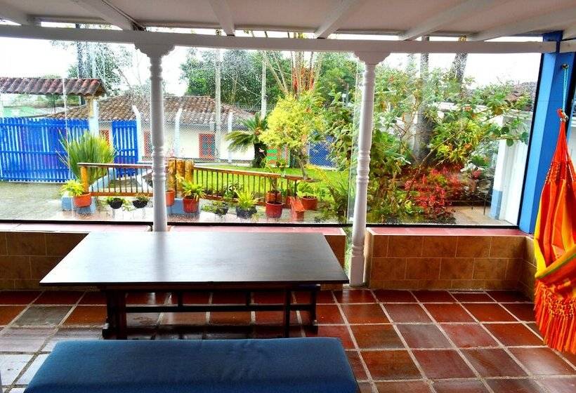 带城市景观的标准间, El Mirador Del Cocora