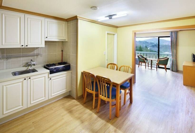 اتاق لوکس, Hanwha Resort Baegam Hot Springs