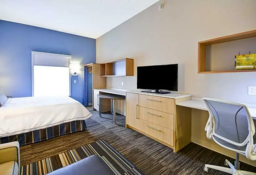 キングサイズベッドのデラックススイート, Home2 Suites By Hilton  St. Simons Island