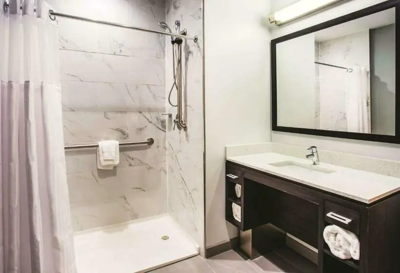 ２ダブルベッドのスタンダードルーム, La Quinta Inn & Suites By Wyndham Baltimore Downtown