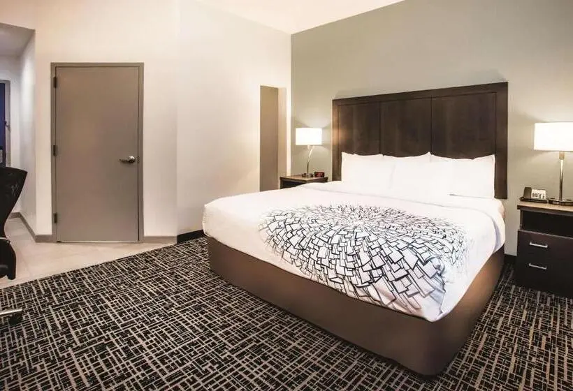 身障者適用キングサイズベッドルーム, La Quinta Inn & Suites By Wyndham Baltimore Downtown