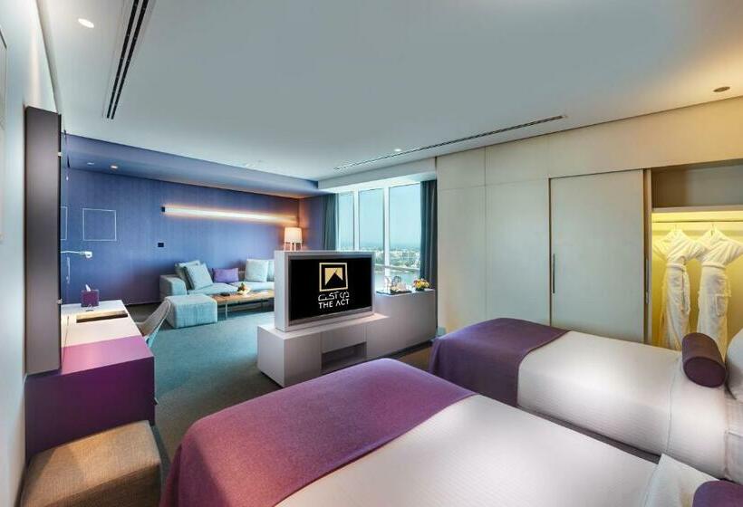 اتاق سوپریور با چشمانداز شهر, The Act Hotel Sharjah