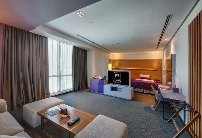 اتاق سوپریور با چشمانداز شهر, The Act Hotel Sharjah