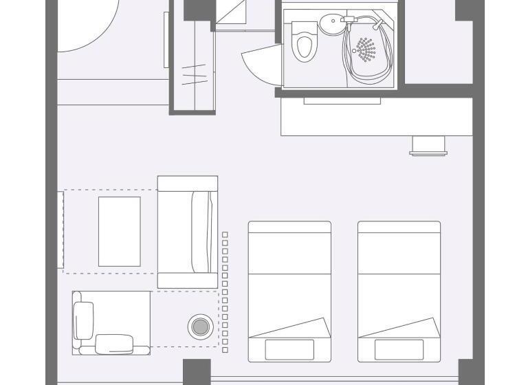 スタンダードルーム, Tkp Lectore Hakone Gora