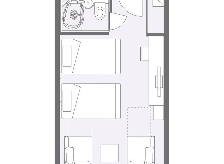 ベーシックルーム, Tkp Lectore Hakone Gora