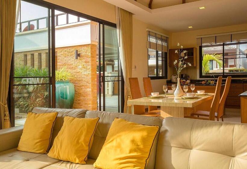 Вилла 3 Спальни с Бассейном, Rawayana West Villas & Kids Park