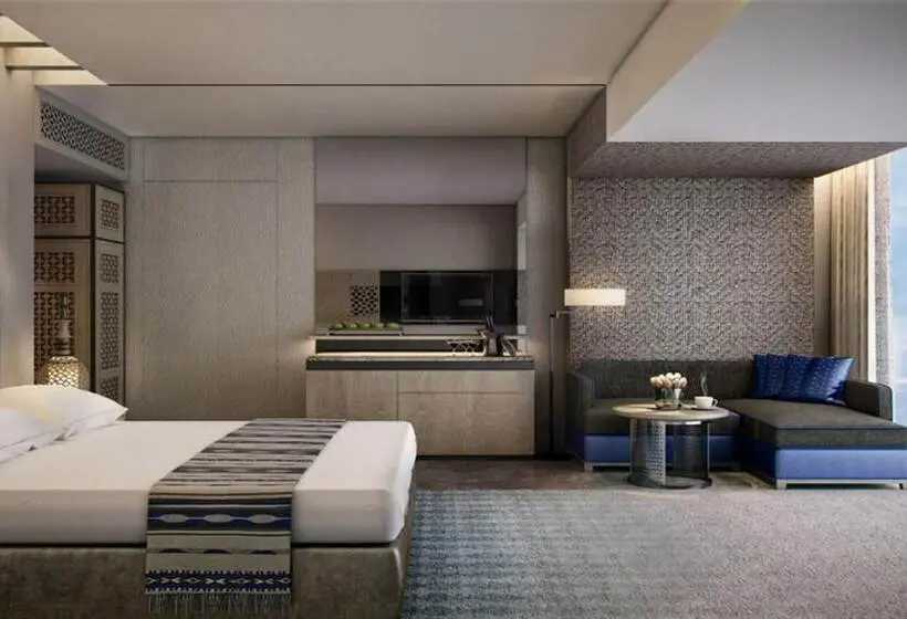 シティビューのデラックスルーム, Marriott Marquis Dubai Creek