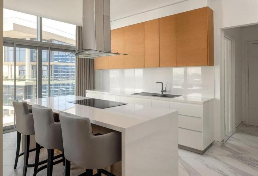 Апартаменты Дюплекс 2 Спальни, Marriott Marquis Dubai
