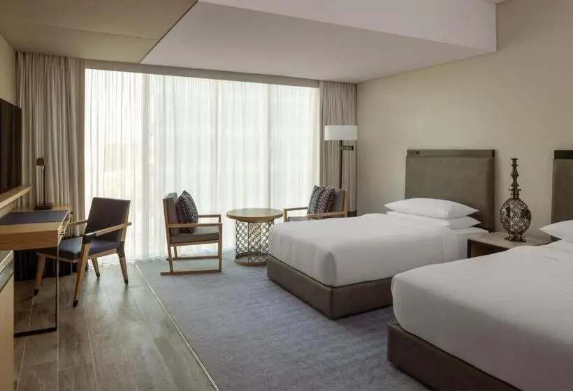 シティビューのデラックスルーム, Marriott Marquis Dubai Creek