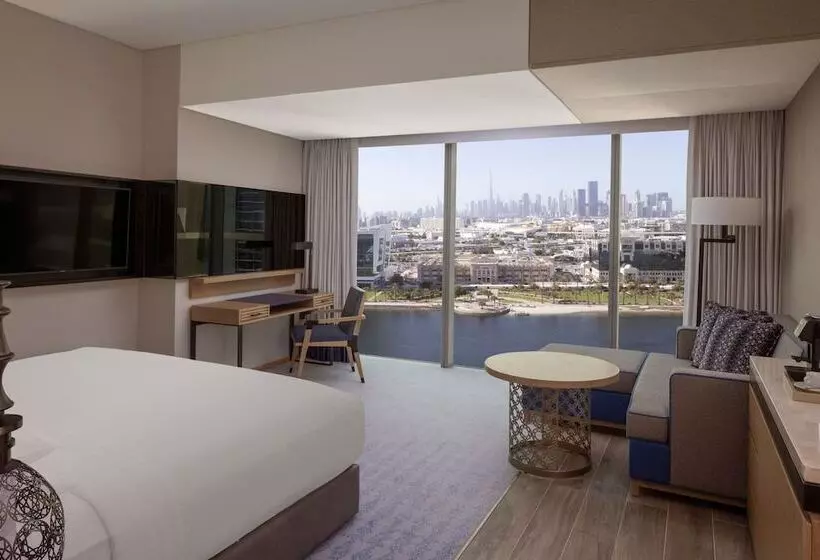 景色の見えるデラックスルーム, Marriott Marquis Dubai Creek