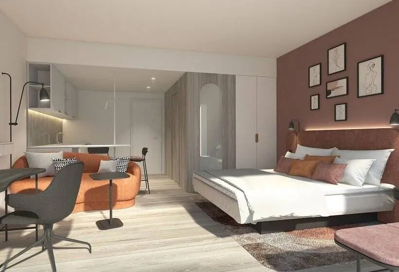 オーシャンビューデラックスステューディオ, Residence Inn By Marriott Copenhagen Nordhavn