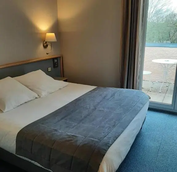 テラス付きスタンダードルーム, Au Relais De L Oust