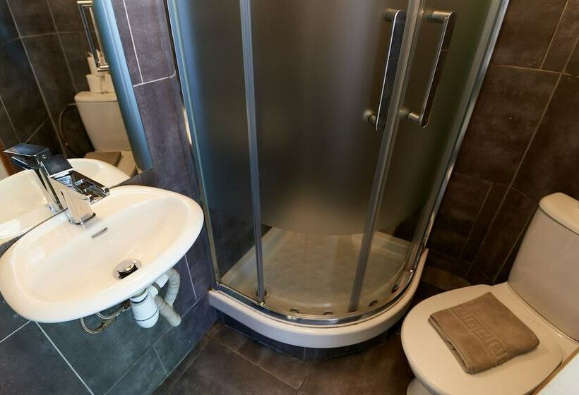 חדר סטנדרט חדר אמבטיה משותף, Chamonix Lodge