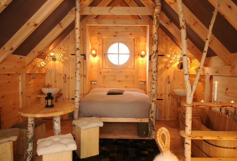 كابينة سوبيريور, Cabane Lodge Domaine Du Lac Chambon