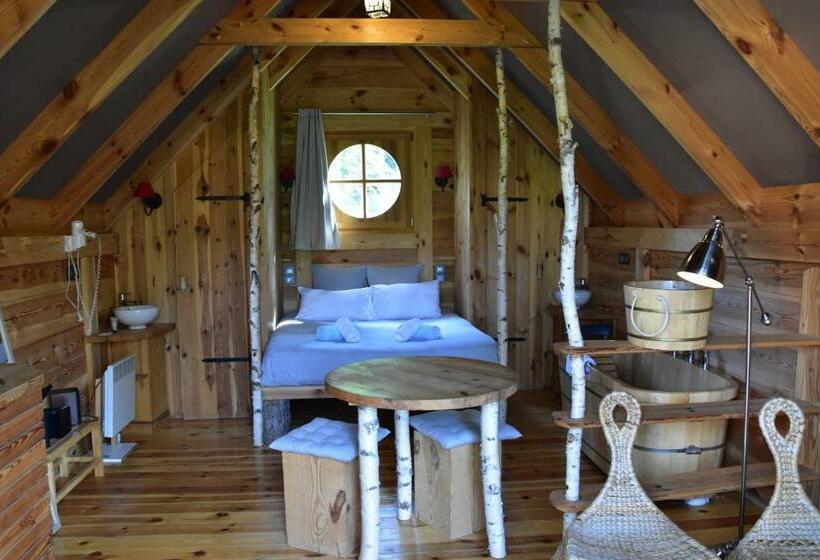 Хижина Superior, Cabane Lodge Domaine Du Lac Chambon