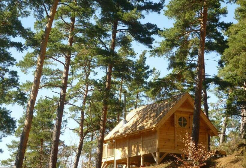 كابينة سوبيريور, Cabane Lodge Domaine Du Lac Chambon