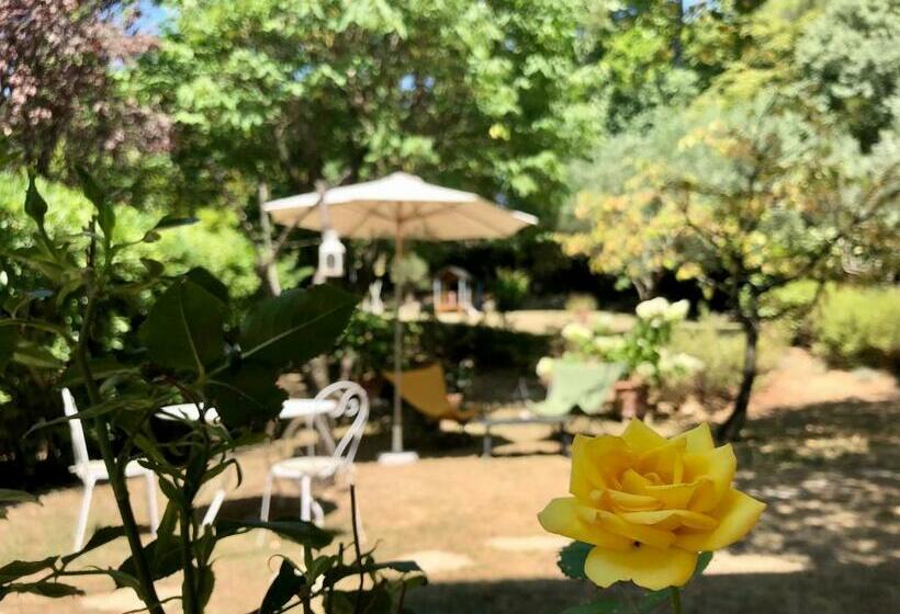 חדר דלוקס עם מרפסת, B&b Villa Roumanille