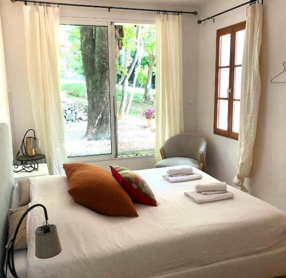 חדר סטנדרט נוף לגינה, B&b Villa Roumanille