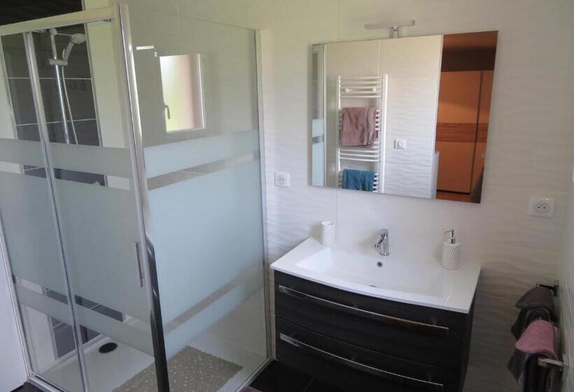 غرفة قياسية مزوَّدة بتراس, Chambres D'hotes La Maison Neuve