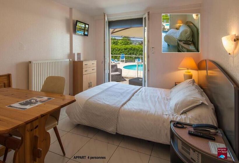 2ベッドスイートルーム, Hôtel Armony