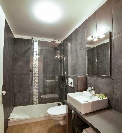 标准间带露台, Logis Hôtel De La Baie De Wissant