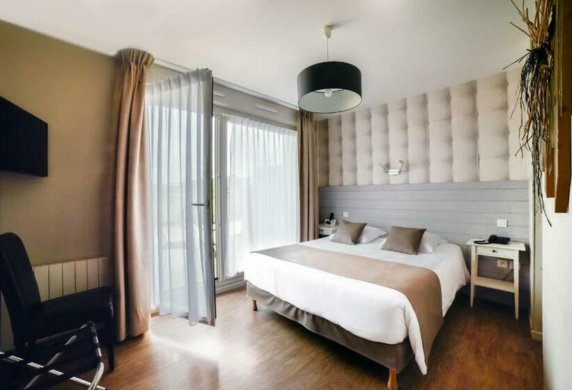 Номер Стандарт Вид на Море, Logis  Hôtel De La Baie De Wissant