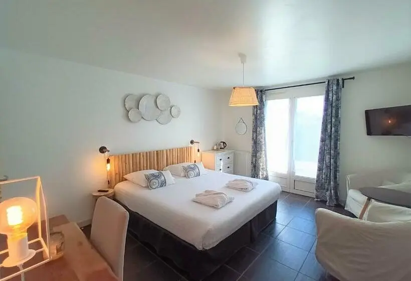 テラス付きスタンダードルーム, Hôtel Ancre Marine & Spa Thalgo