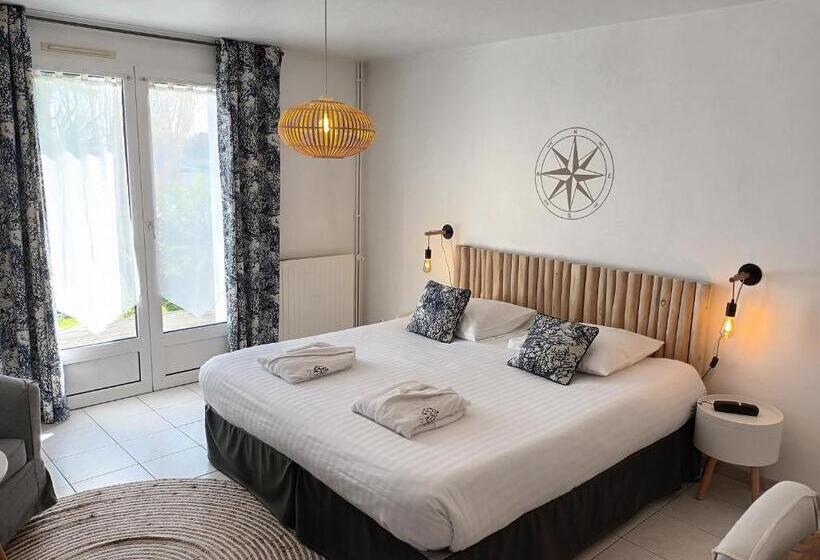 스탠다드 테라스 룸, Hôtel Ancre Marine & Spa Thalgo