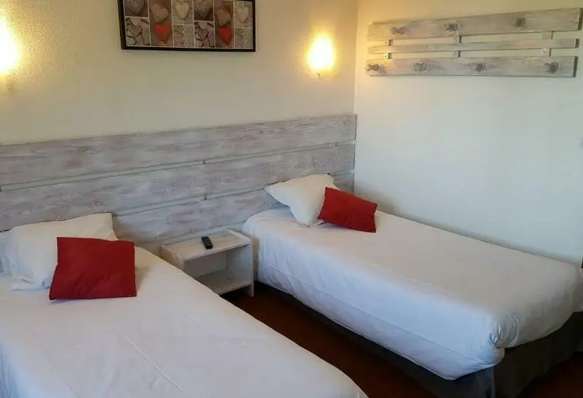 スタンダード4人部屋, Hôtel Les écrins