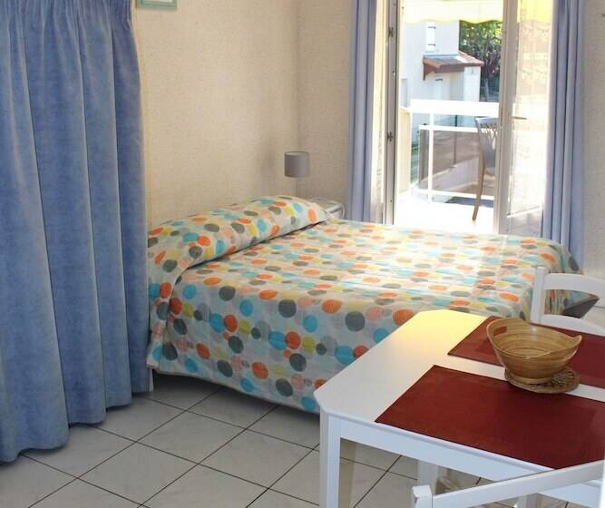 带露台的标准工作室, Hôtel Résidence Les Flots