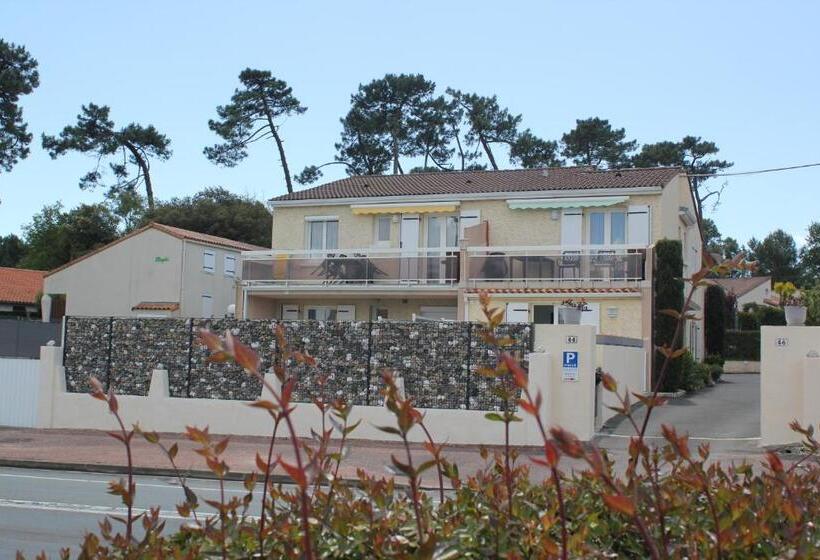 Апартаменты 1 Спальня, Hôtel Résidence Les Flots