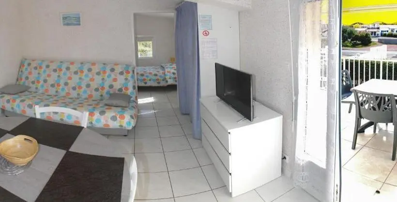 １ベッドルームベーシックアパートメント, Hôtel Résidence Les Flots