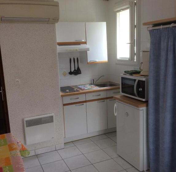 带露台的标准工作室, Hôtel Résidence Les Flots