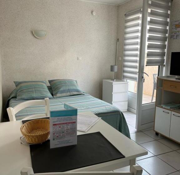 Студио Стандарт с Террасой, Hôtel Résidence Les Flots