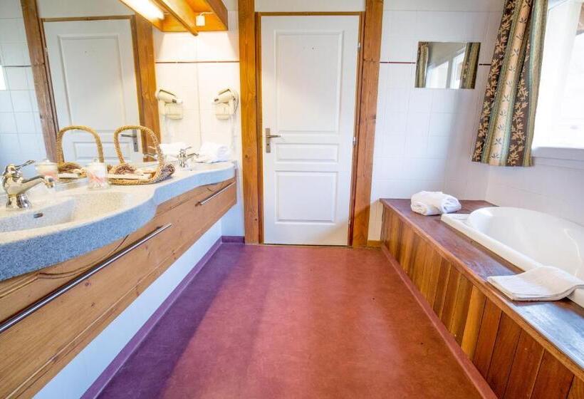 חדר סטנדרט לארבעה, Lautaret Lodge & Spa