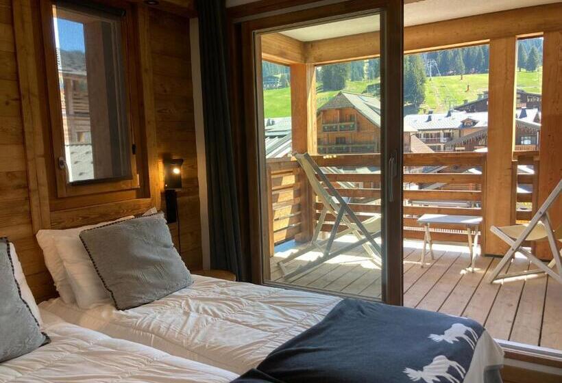 침실 1개 아파트, Le Lodge Chasse Montagne