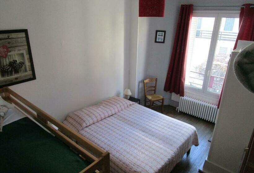 이코노미 쿼드러플룸(공용 화장실), Les 4 Montagnes