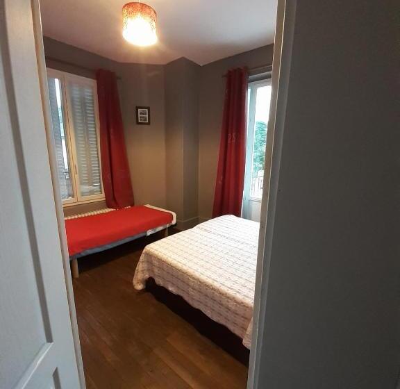 스탠다드 트리픔 룸 공동욕실, Les 4 Montagnes