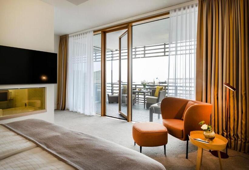 סוויטת ג'וניור, Budersand Hotel   Golf & Spa   Sylt