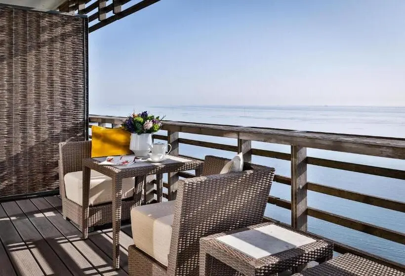 Deluxe-huone Merinäkymä, Budersand Hotel   Golf & Spa   Sylt