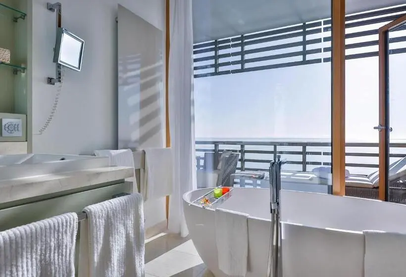 Deluxe-huone Merinäkymä, Budersand Hotel   Golf & Spa   Sylt