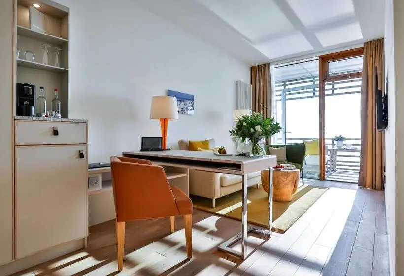 Deluxe-huone Merinäkymä, Budersand Hotel   Golf & Spa   Sylt