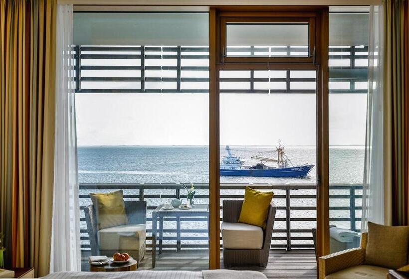 חדר סטנדרטי יחיד עם נוף לים, Budersand Hotel   Golf & Spa   Sylt