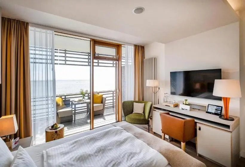 Standard Yhden Hengen Huone Merinäkymä, Budersand Hotel   Golf & Spa   Sylt