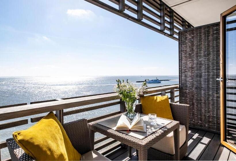 חדר דלוקס נוף לים, Budersand Hotel   Golf & Spa   Sylt