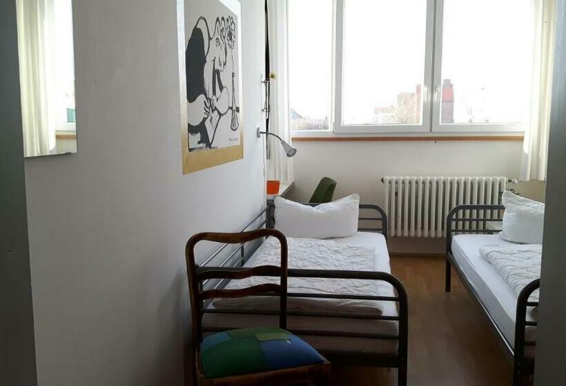 Номер Стандарт Индивидуальный Совместная Ванная, Hostel Stralsund