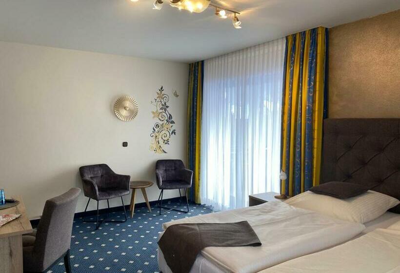 غرفة قياسية مزوَّدة بشُرفة, Gästehaus Forellenhof